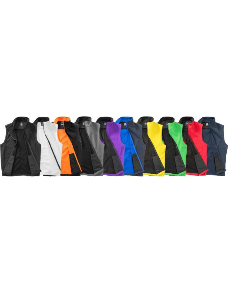 Vesta softshell cu 2 straturi pentru barbati imprimabila